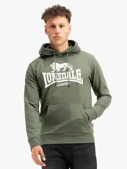 Decathlon LONSDALE Heren sweatshirt met capuchon slim fit FREMINGTON aanbieding