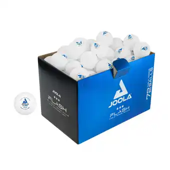 Decathlon Tafeltennisballen JOOLA FLASH *** 40+ WHITE 72 aanbieding