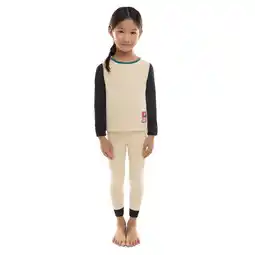 Decathlon Kinderen Wintersport Meisjes thermo ondergoed Splat-G Beige aanbieding