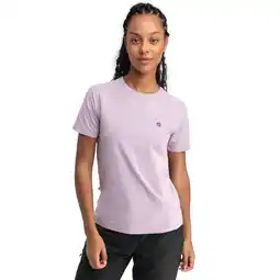 Decathlon Dames Wandelen wandel t-shirt met korte mouwen Stave Violet aanbieding