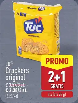 ALDI LU Crackers original aanbieding