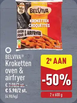 ALDI Belviva kroketten oven & airfryer aanbieding