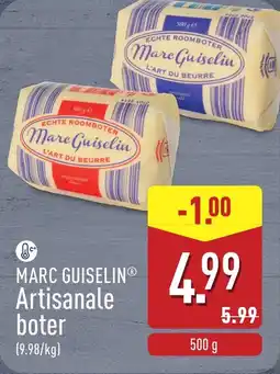ALDI Marc guiselin artisanale boter aanbieding