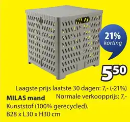 Jysk Milas Mand aanbieding
