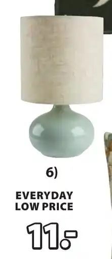 Jysk Eivin tafellamp aanbieding