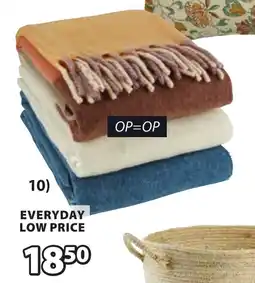 Jysk Tusenfryd plaid aanbieding