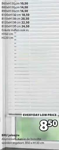 Jysk Bru jaloezie aanbieding