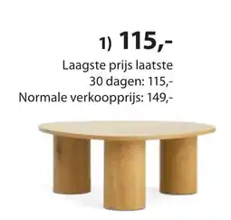 Jysk Ravnsbjerg salontafel aanbieding