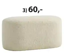 Jysk Orebo poef aanbieding