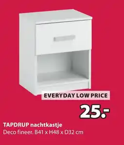 Jysk Tapdrup nachtkastje aanbieding