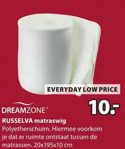 Jysk Dreamzone russelva matraswig aanbieding