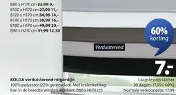 Jysk Bolga verduisterend rolgordijn aanbieding