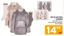 Trafic Set plaid trui + sokken aanbieding
