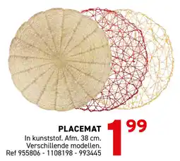 Trafic Placemat aanbieding