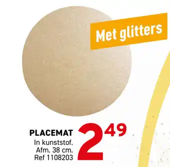 Trafic Placemat aanbieding
