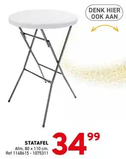 Trafic Statafel aanbieding