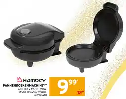Trafic Homday pannenkoekenmachine aanbieding