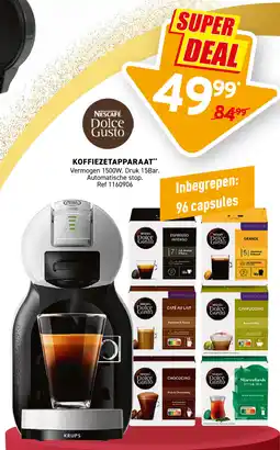 Trafic Koffiezetapparaat aanbieding
