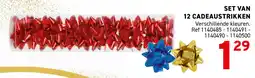 Trafic Set van 12 cadeaustrikken aanbieding