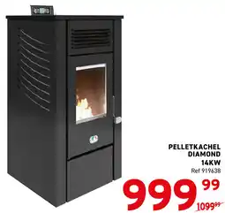 Trafic Pelletkachel diamond 14KW aanbieding