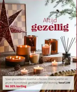 Intratuin Spaas geurartikelen Essential collection aanbieding