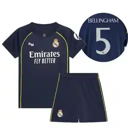 Decathlon Jude Bellingham Real Madrid Uit Tenue 25/26 Kids aanbieding