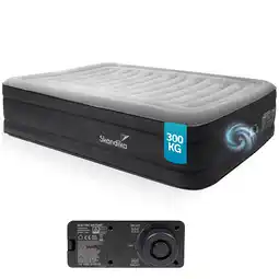 Decathlon Dubbel luchtbed Sveja - 2 personen - opblaasbaar matras - geïntegreerde pomp aanbieding