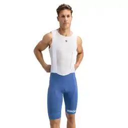 Decathlon Heren Fietsen korte fietsbroek BX Umbrail Marineblauw aanbieding