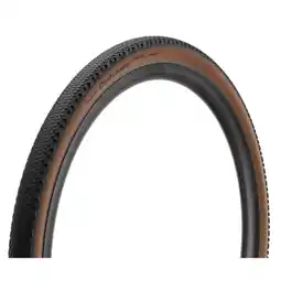 Decathlon Fietsband Gravel Vouwband 700c / 35 - Pirelli Cinturato Hard 700 Bruin Zwart aanbieding