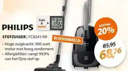 Expert Philips stofzuiger FC8241/09 aanbieding