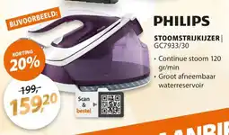 Expert Philips stoomstrijkijzer GC7933/30 aanbieding