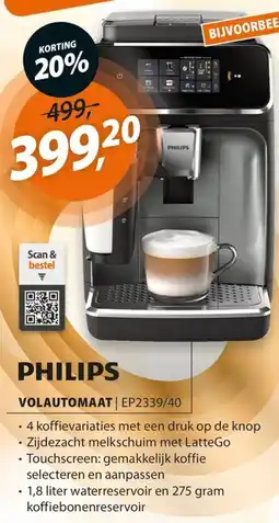 Expert Philips volautomaat EP2339/40 aanbieding