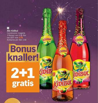 Albert Heijn Alle Kidibul aanbieding