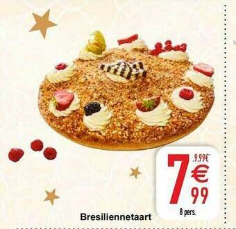 Cora Bresiliennetaart aanbieding