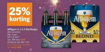 Albert Heijn Affligem aanbieding