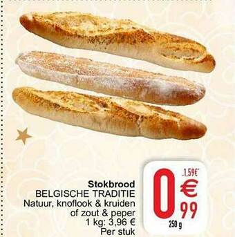 Cora Stokbrood aanbieding