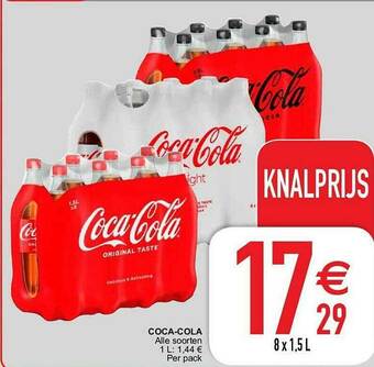Cora Coca Cola aanbieding