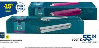 Makro Aluminiumfolie En Vershoudfolie aanbieding