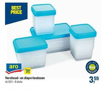 Makro Vershoud En Diepvriesdozen aanbieding