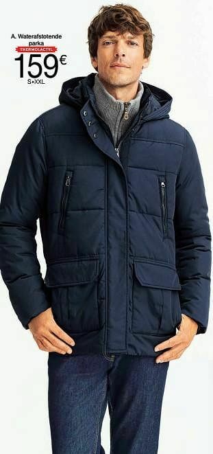 Damart Waterafstotende parka aanbieding