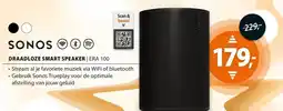 Expert Sonos draadloze smart speaker | ERA 100 aanbieding