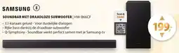 Expert Samsung soundbar met draadloze subwoofer | HW-B66CF aanbieding