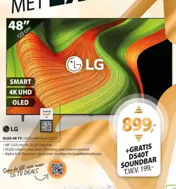Expert LG OLED 4K TV | OLED48B56LA (2025) aanbieding