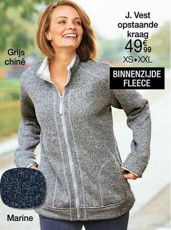 Damart Vest opstaande kraag aanbieding