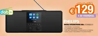 Philips digitale internetradio DAB+ PSTAR880510