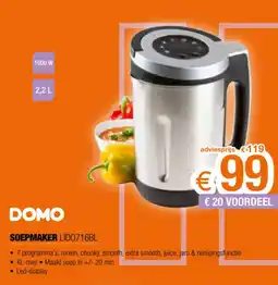 Expert Domo soepmaker LID0716BL aanbieding