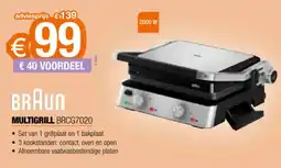 Expert Braun multigrill BRCG7020 aanbieding