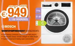 Expert Bosch warmtepompdroogkast BOWQG245D4FG aanbieding