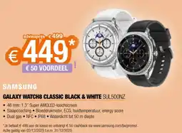 Expert Samsung galaxy watch8 classic black & white SUL500NZ aanbieding