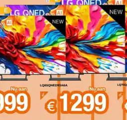 Expert LG QNED EVO AI MINILED 4K SMART TV LQ65QNED93A6A aanbieding